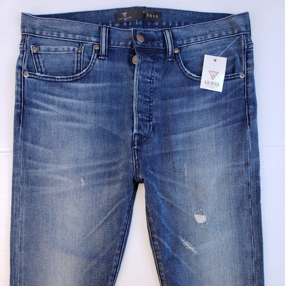 NEW GUESS Men's Skinny Jean SZ 32 - Picture 2 of 8
